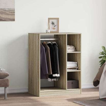 Wardrobe Sonoma oak Engineered wood Compact Wardrobe