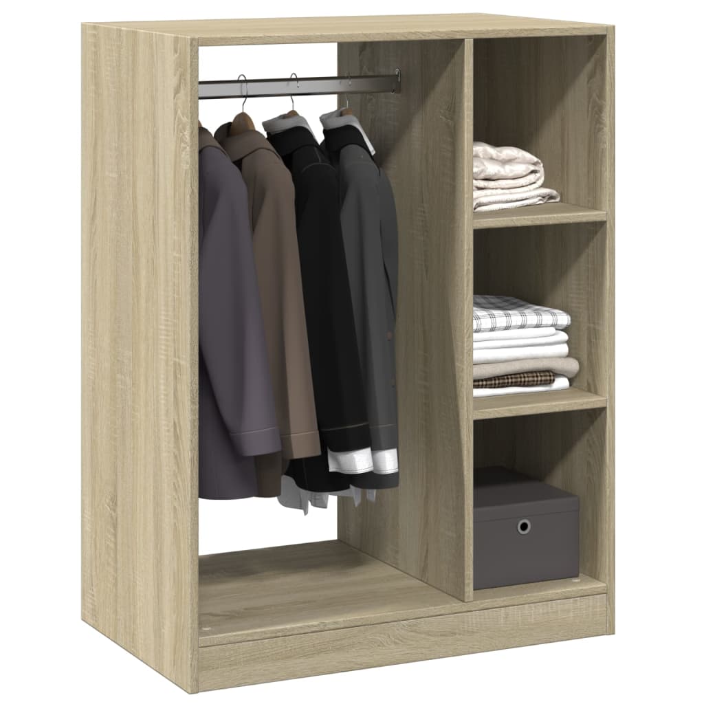 Wardrobe Sonoma oak Engineered wood Compact Wardrobe