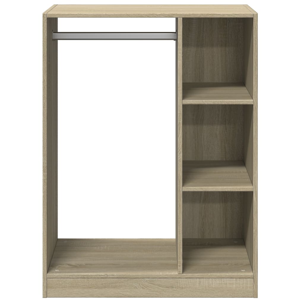 Wardrobe Sonoma oak Engineered wood Compact Wardrobe