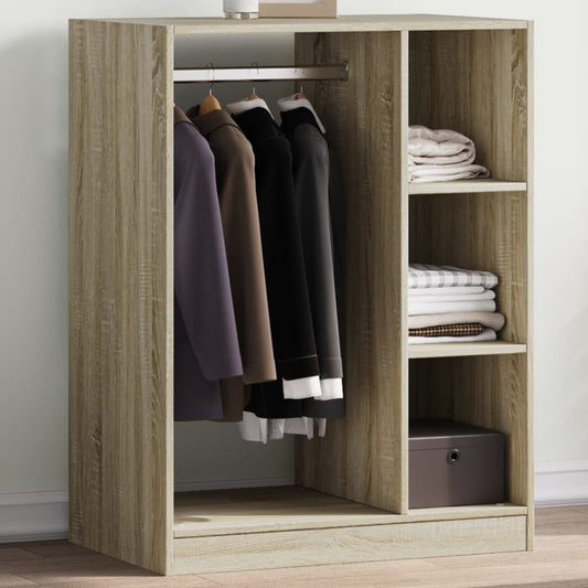 Wardrobe Sonoma oak Engineered wood Compact Wardrobe