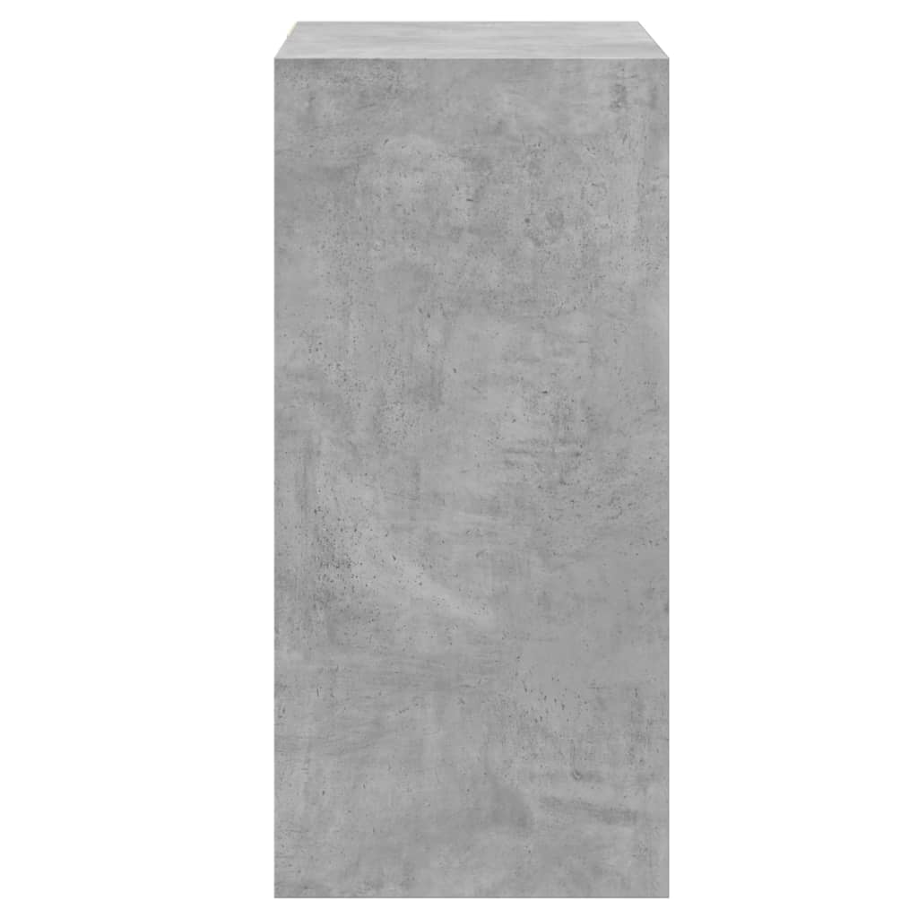 Wardrobe Concrete Grey Engineered wood Compact Wardrobe