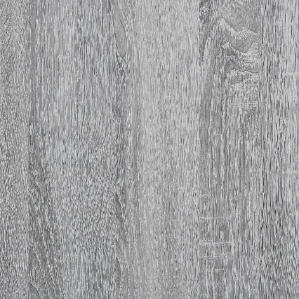 Wardrobe Grey sonoma Engineered wood Compact Wardrobe