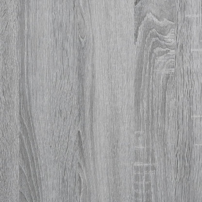 Wardrobe Grey sonoma Engineered wood Compact Wardrobe