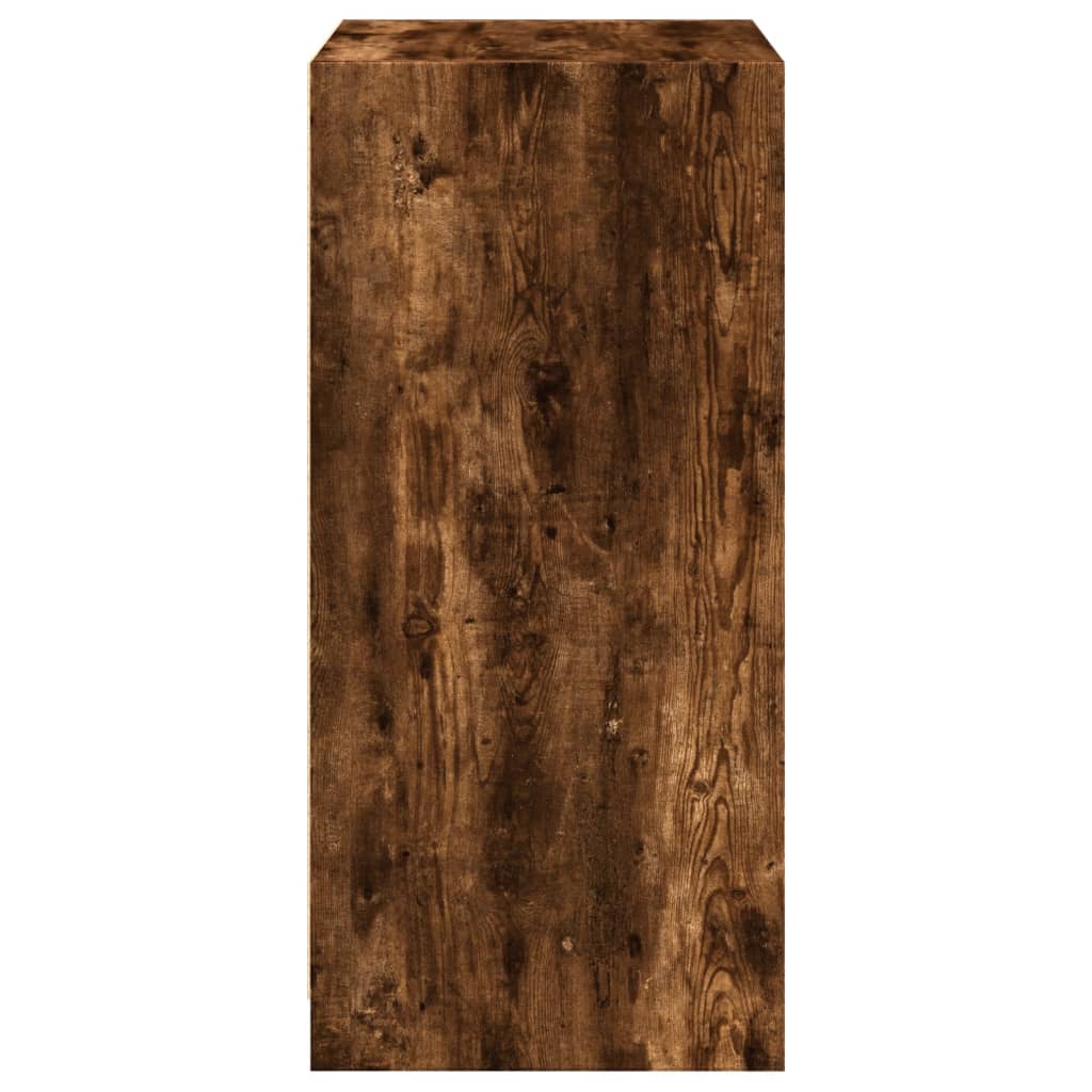 Wardrobe Smoked oak Engineered wood Compact Wardrobe