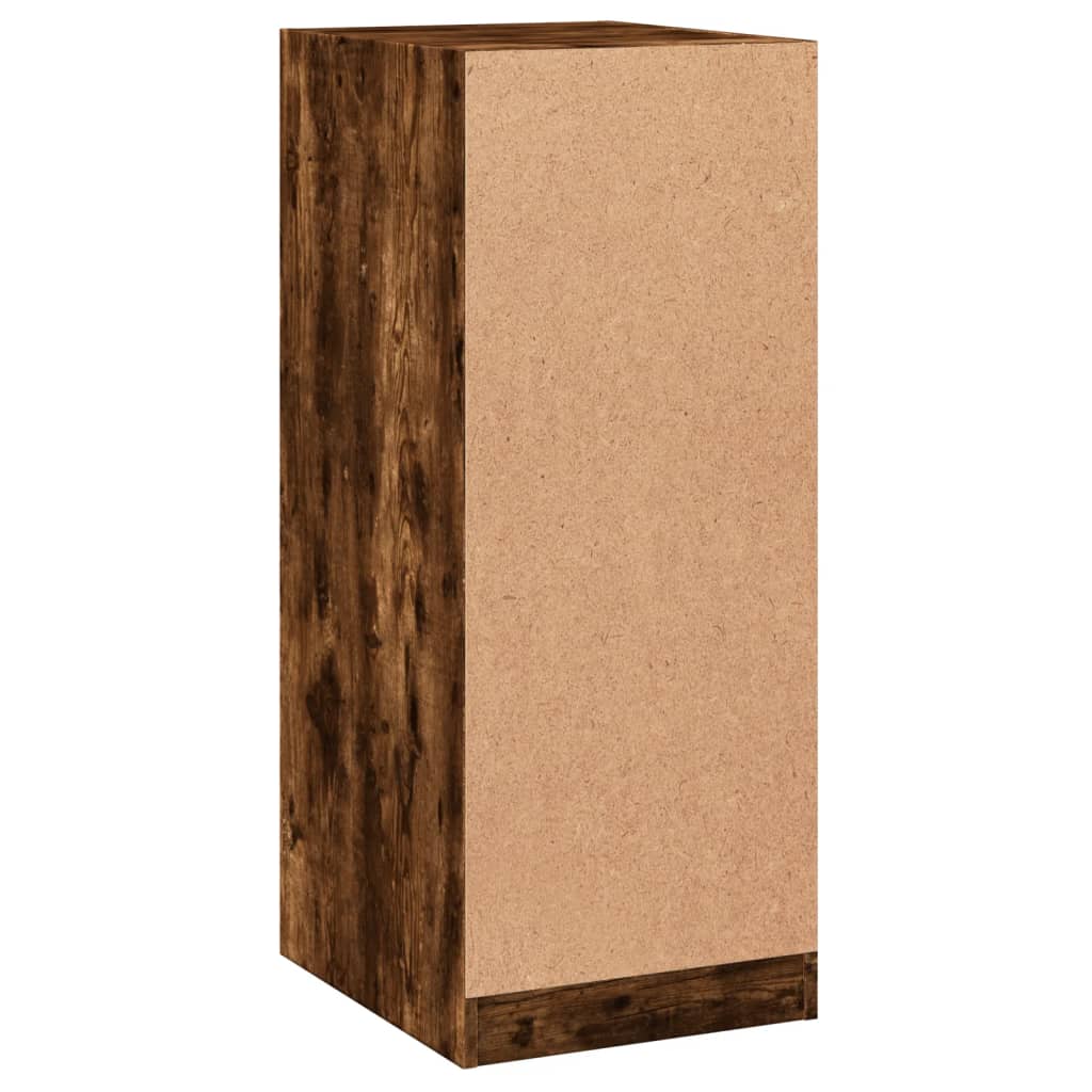 Wardrobe Smoked oak Engineered wood Compact Wardrobe