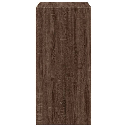 Wardrobe Grey Sonoma Engineered wood Compact Wardrobe