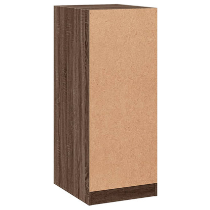 Wardrobe Grey Sonoma Engineered wood Compact Wardrobe