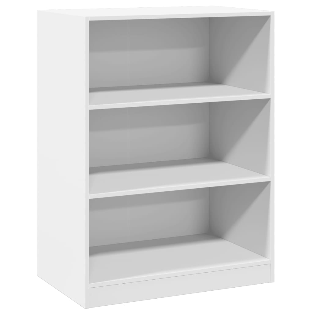 Wardrobe White Engineered wood Wardrobe Rectangular Minimalist