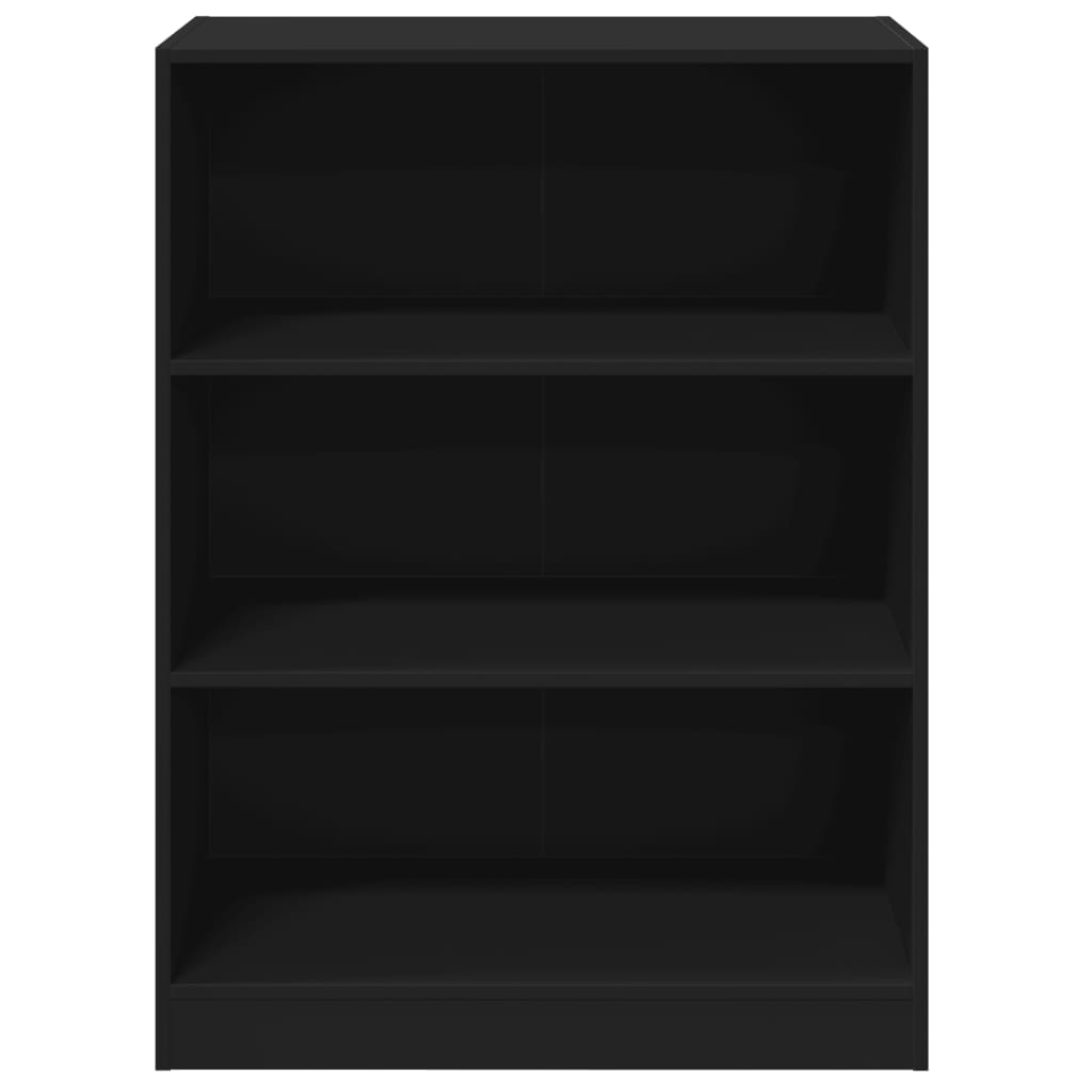 Wardrobe Black Engineered wood Compact Wardrobe Rectangular