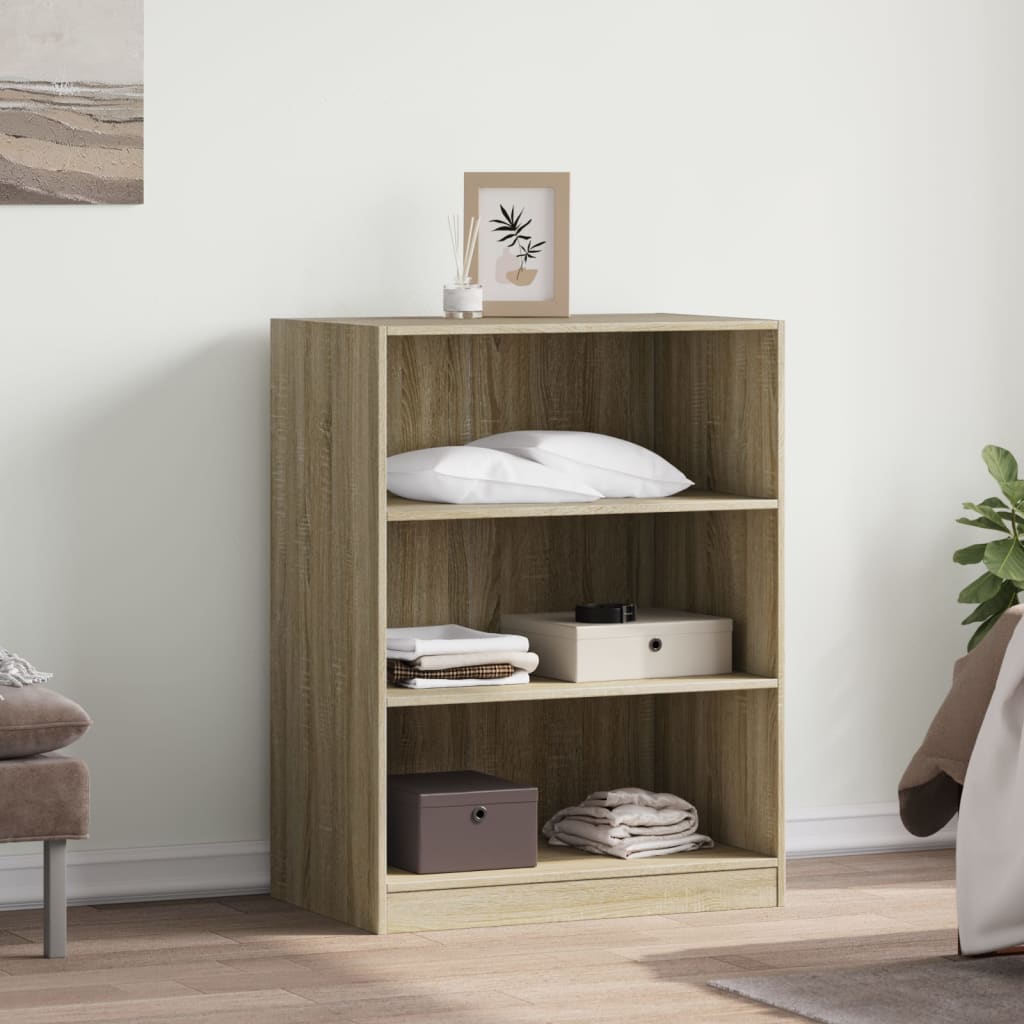 Wardrobe Sonoma Oak Engineered Wood 30.3x18.9x40.2 in Wardrobe
