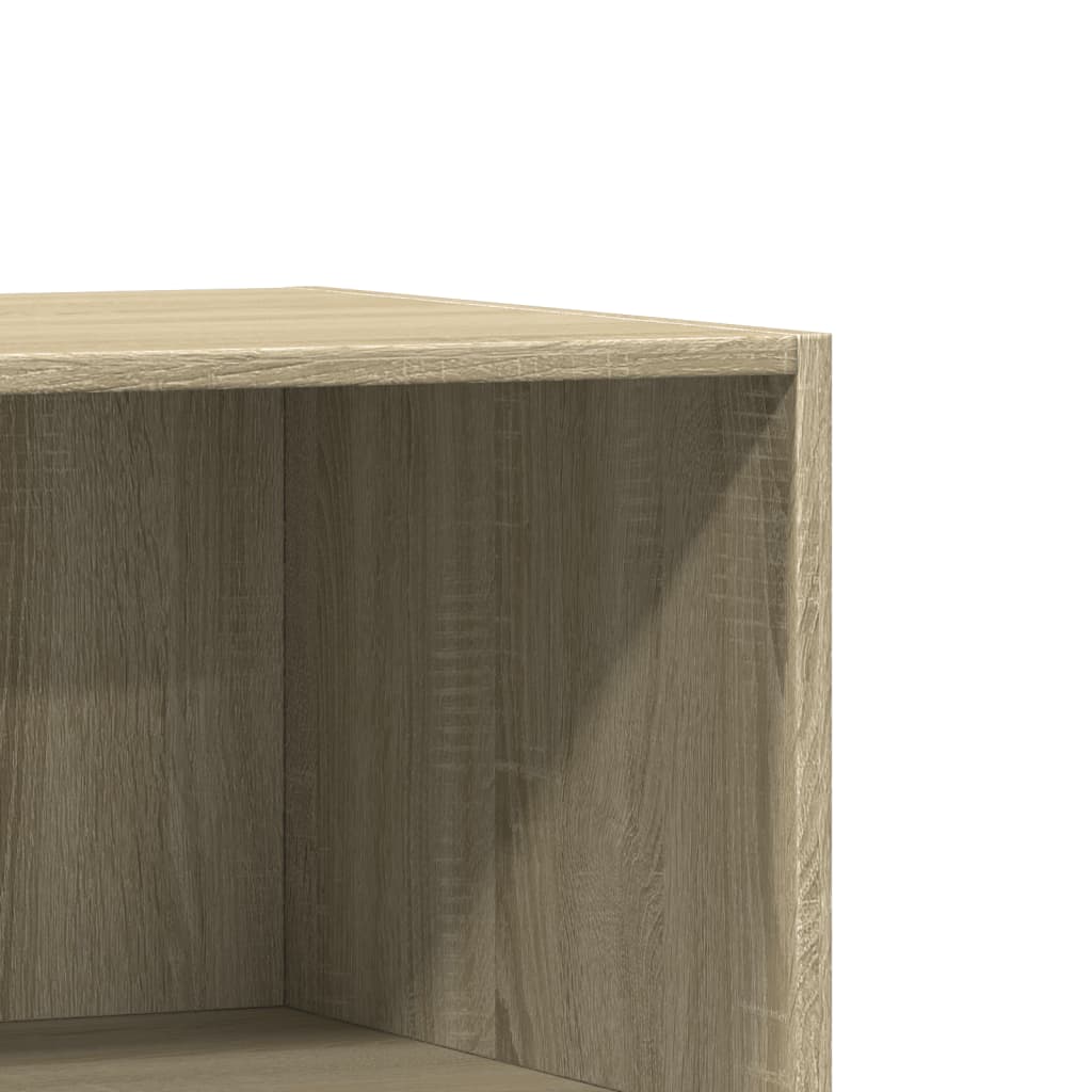 Wardrobe Sonoma Oak Engineered Wood 30.3x18.9x40.2 in Wardrobe