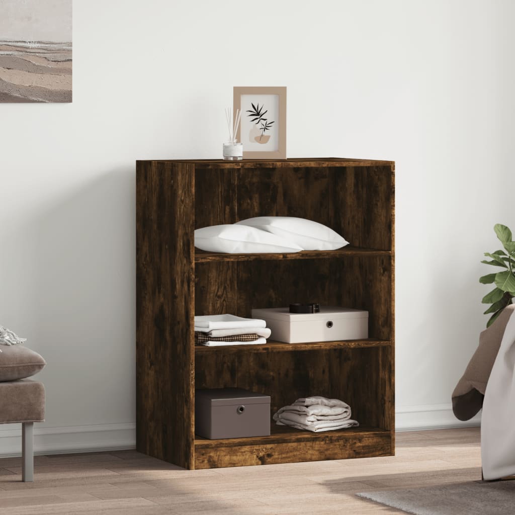 Wardrobe Smoked oak Engineered wood Compact Wardrobe