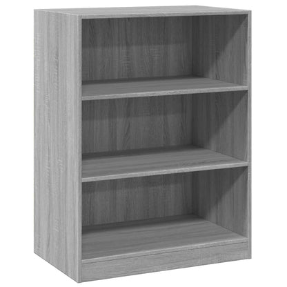 Wardrobe Grey Sonoma Engineered Wood Compact Wardrobe