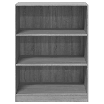 Wardrobe Grey Sonoma Engineered Wood Compact Wardrobe