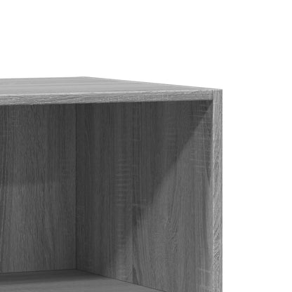 Wardrobe Grey Sonoma Engineered Wood Compact Wardrobe