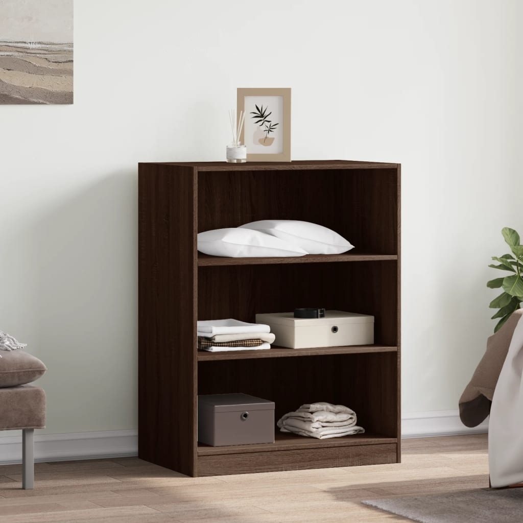 Wardrobe Brown oak Engineered wood Medium Wardrobe Rectangular