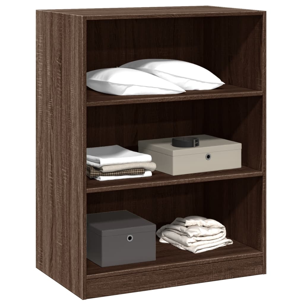 Wardrobe Brown oak Engineered wood Medium Wardrobe Rectangular