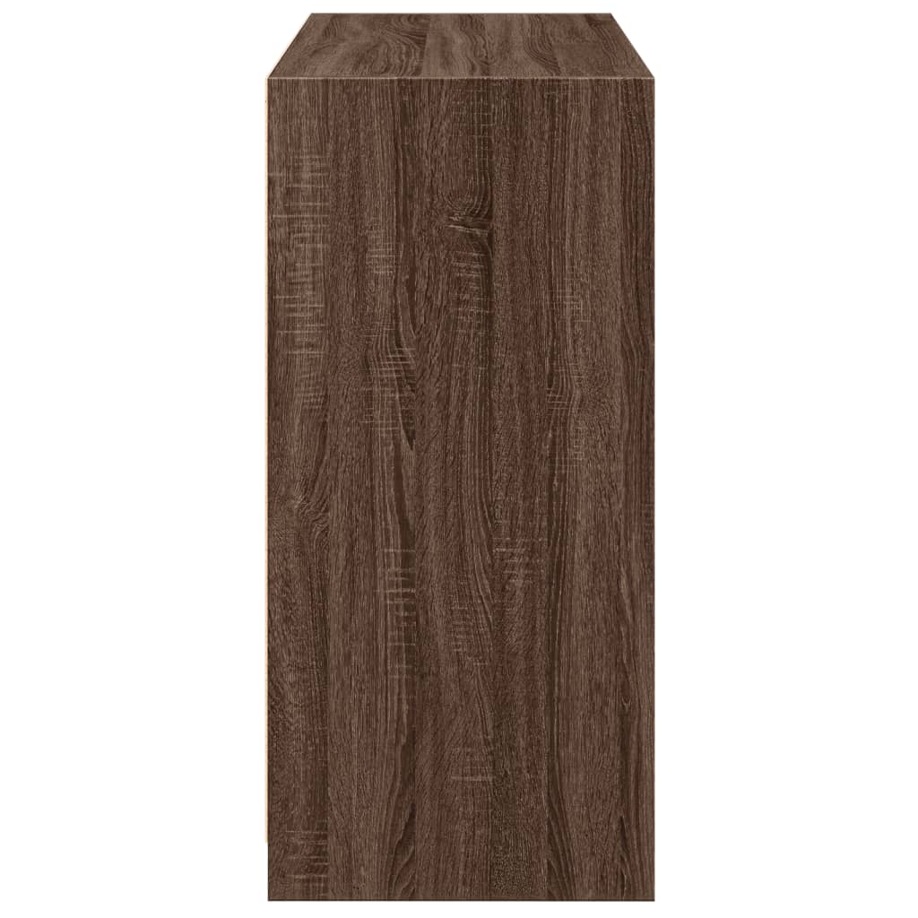 Wardrobe Brown oak Engineered wood Medium Wardrobe Rectangular