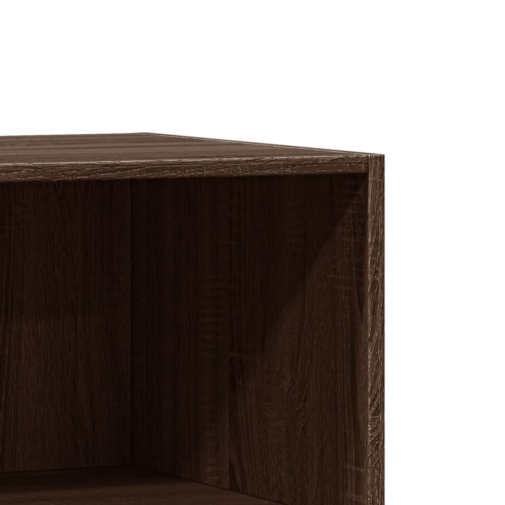 Wardrobe Brown oak Engineered wood Medium Wardrobe Rectangular