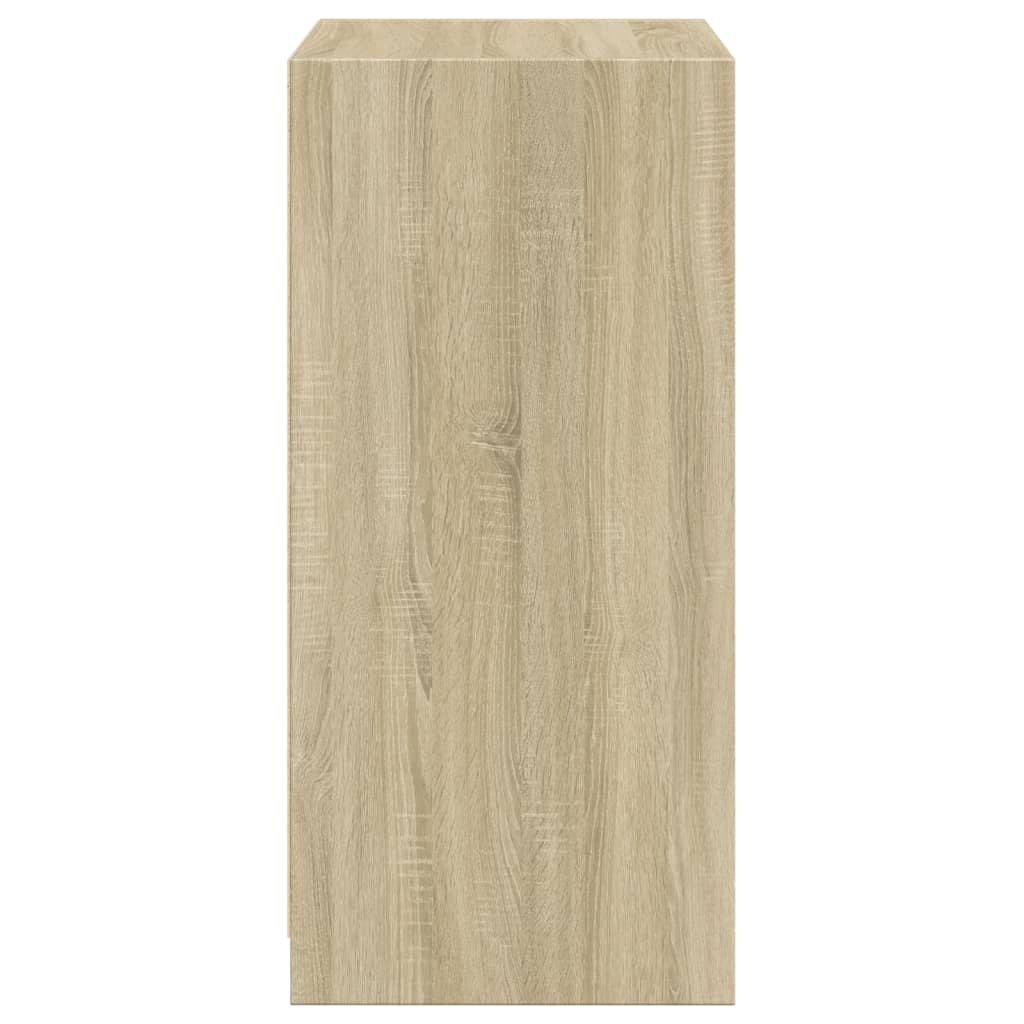 Wardrobe Sonoma oak Engineered wood Compact Wardrobe