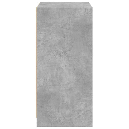 Wardrobe Concrete grey Engineered wood Compact Warehouse