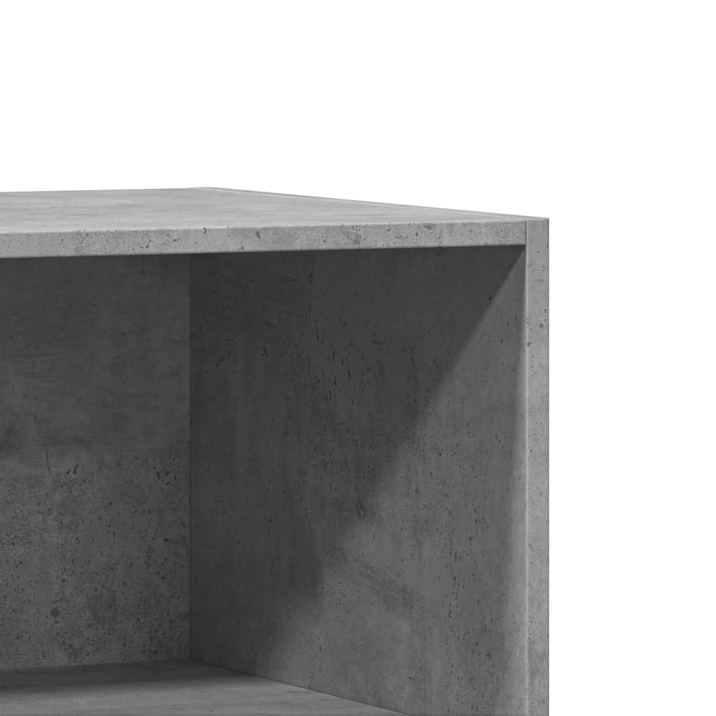 Wardrobe Concrete grey Engineered wood Compact Warehouse