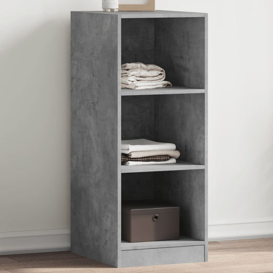 Wardrobe Concrete grey Engineered wood Compact Warehouse
