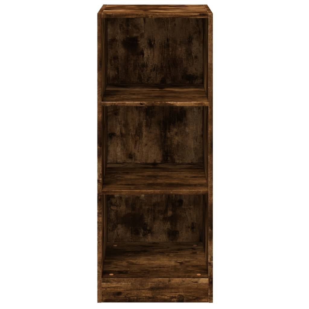 Wardrobe Smoked Oak Engineered Wood Compact Wardrobe