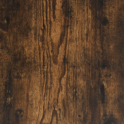 Wardrobe Smoked Oak Engineered Wood Compact Wardrobe
