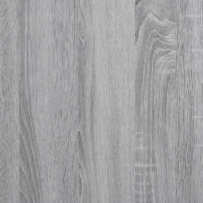 Wardrobe Grey Sonoma Engineered wood Compact Wardrobe