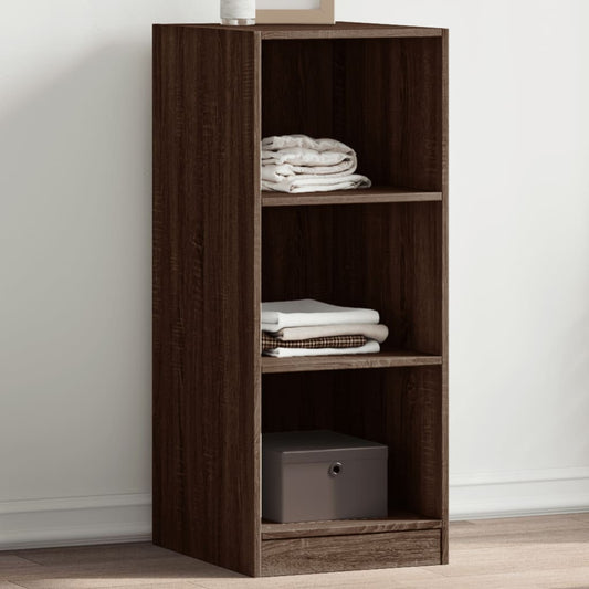 Wardrobe Brown Oak Engineered wood Compact Wardrobe Rectangular