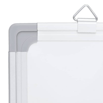 Magnetic Whiteboard Foldable 59.1x39.4x0.7" Aluminium
