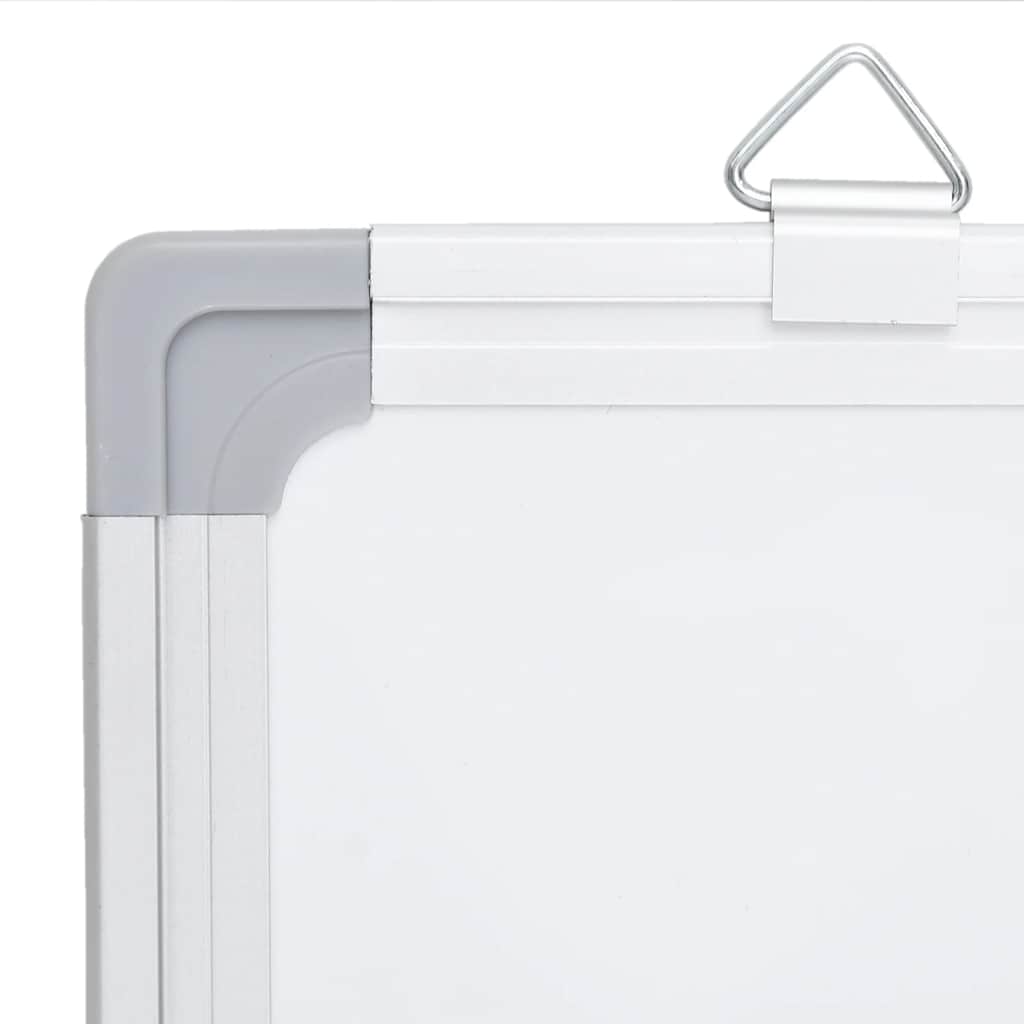 Magnetic Whiteboard Foldable 63"x19.7"x0.7" Aluminum