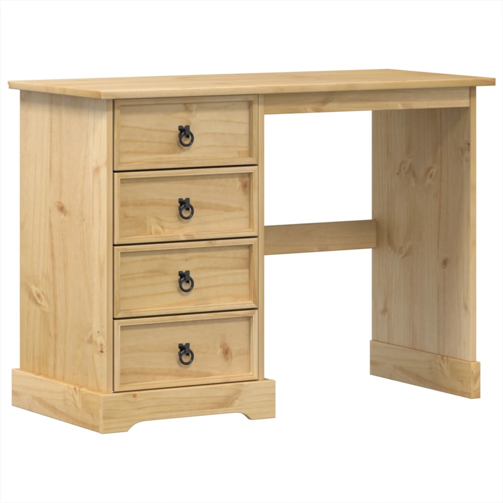 Dressing Table "Corona"40.9x18.5x29.5" Solid Wood Pine