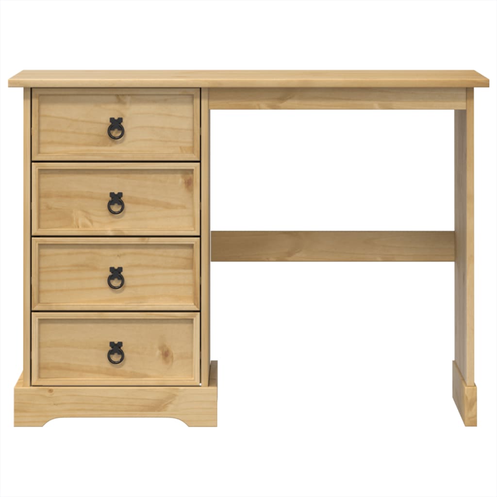 Dressing Table "Corona"40.9x18.5x29.5" Solid Wood Pine