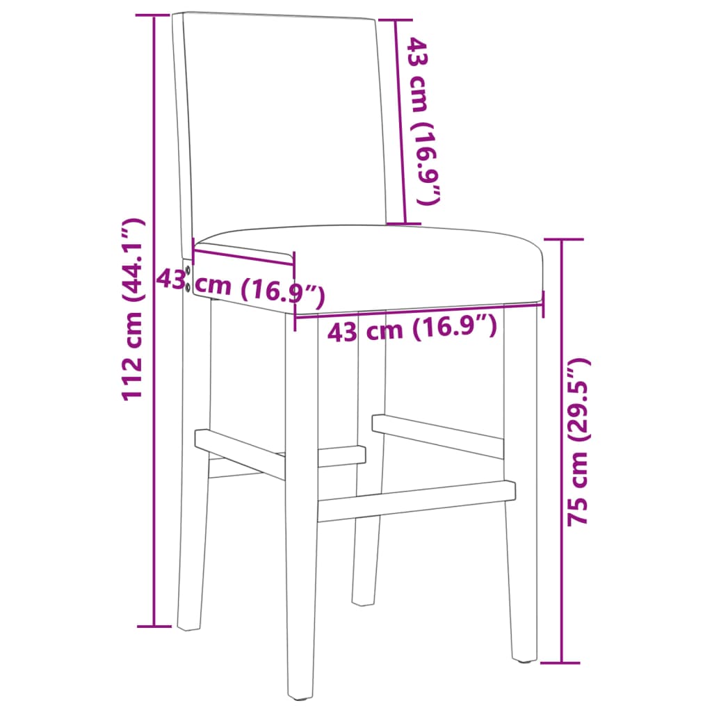 Bar Chair Black
