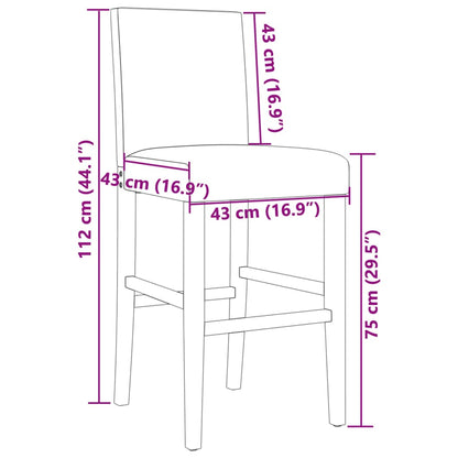 Bar Chair Black