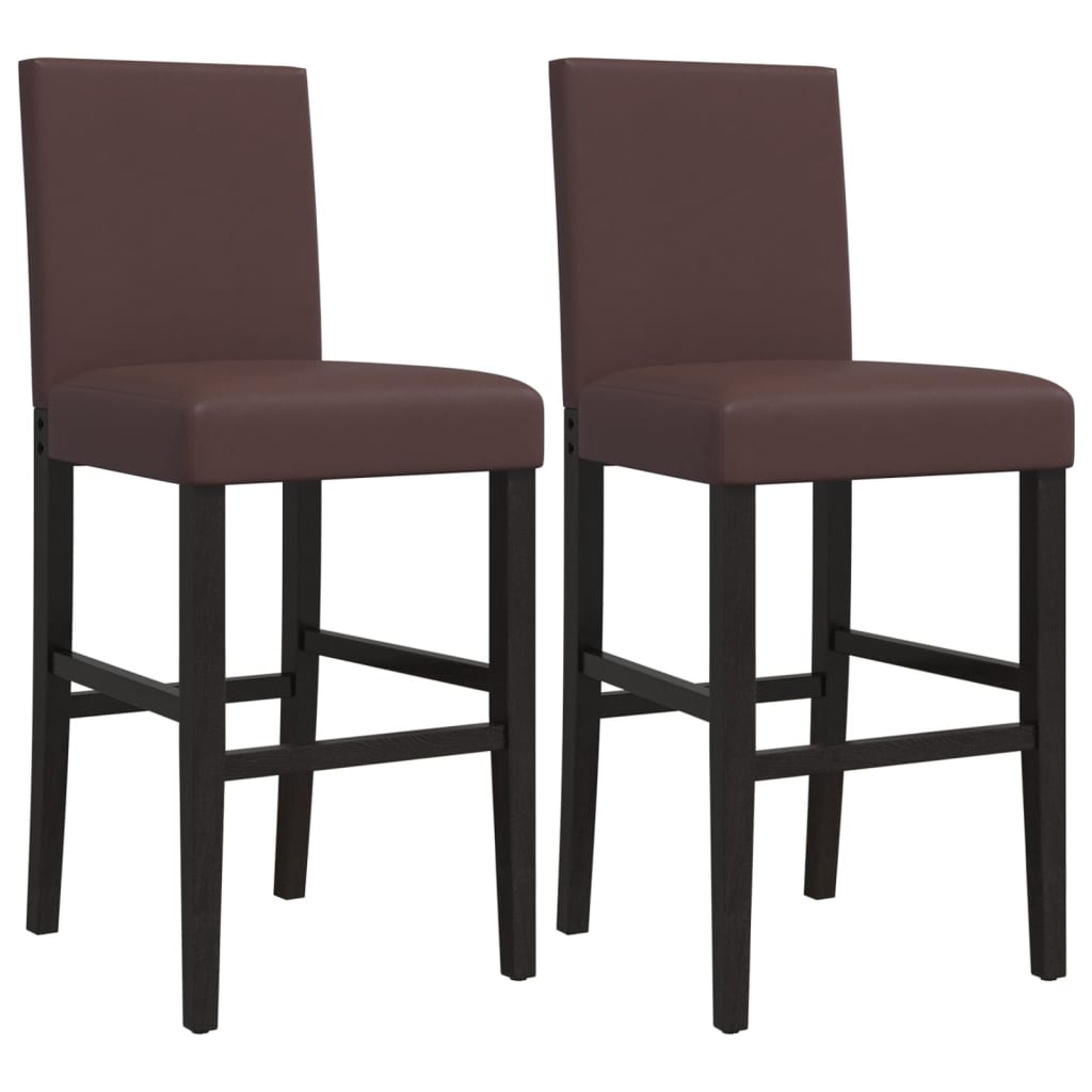 Bar Chair Brown and Black