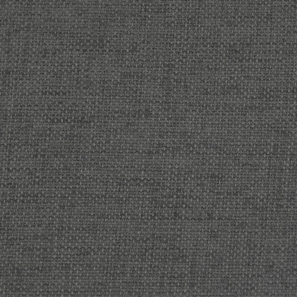 Bar Chair Dark Grey Solid Rubber Wood, Fabric (100% Polyester), Foam