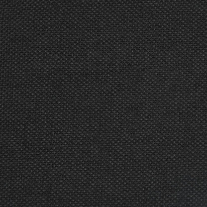 Bar Chair Black Solid rubberwood, fabric (100% polyester) Footrest
