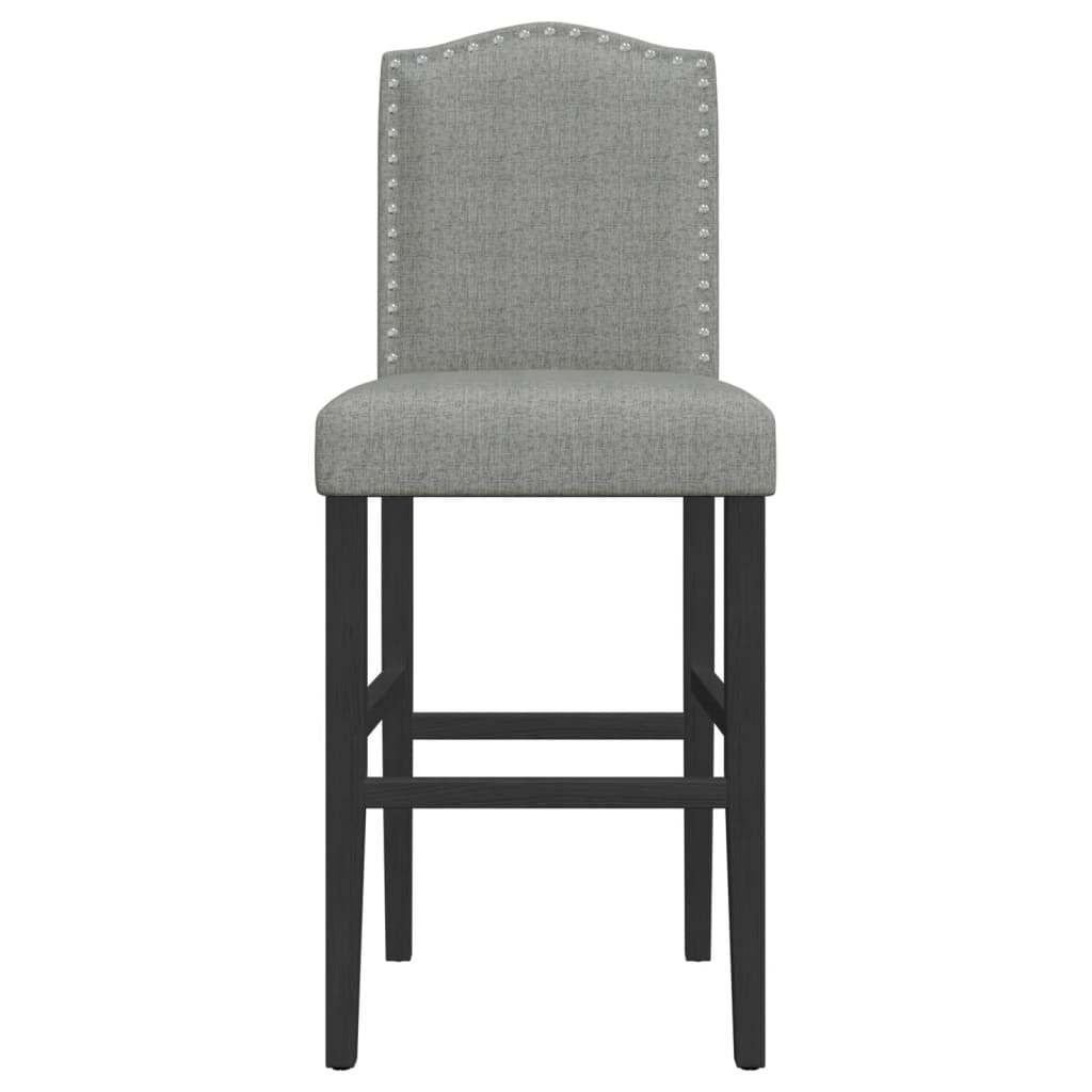Bar Chair Light grey and black