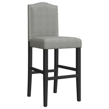 Bar Chair Light grey and black
