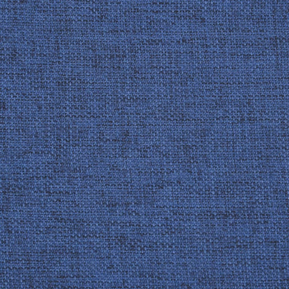 Bar Chair Blue Solid rubber wood, 100% polyester fabric, foam
