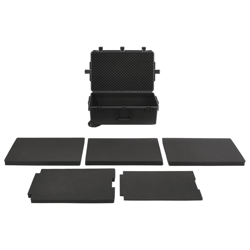 Portable Flight Case Black 31.3"x20.3"x12" PP