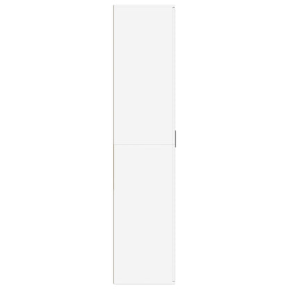 Shoe Cabinet White Engineered Wood 70.1 in x 31.5 in x 15.4 in