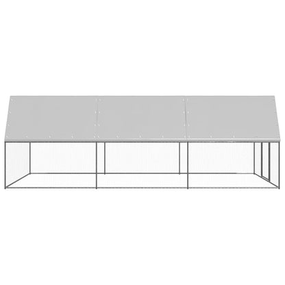 Chicken Cage Silver and grey Galvanized steel Large Durable