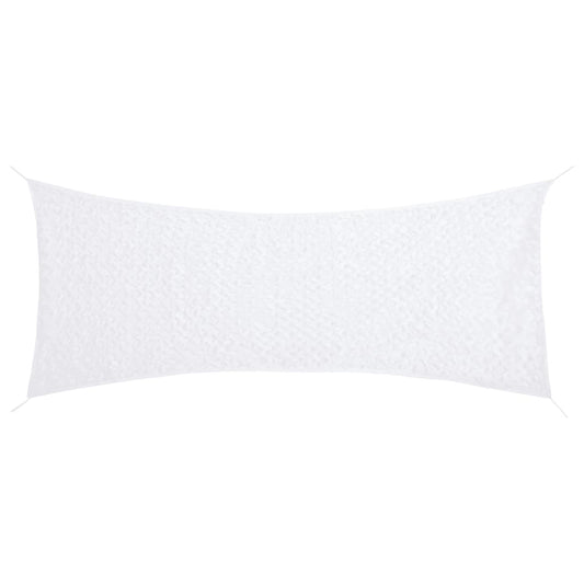 Camouflage Net with Storage Bag 122.8x55.1" White