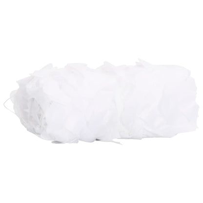 Camouflage Net with Storage Bag 122.8x55.1" White