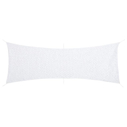 Camouflage Net with Storage Bag 204.3x55.9" White