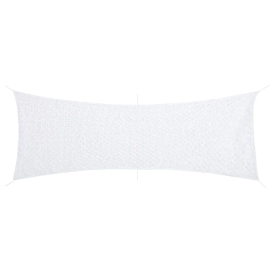 Camouflage Net with Storage Bag 204.3x55.9" White